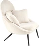 Крісло для відпочинку Halmar Merry Кремовий (5905248126633) - зображення 2