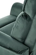 Розкладне крісло Halmar Semir Зелений (5905248126930) - зображення 8