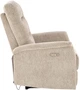 Крісло для відпочинку Halmar Jamal з функцією електричного розкладання Бежеве (5905248130739) - зображення 4