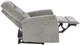 Крісло для відпочинку Halmar Jamal з функцією електричного розкладання Сіре (5905248130753) - зображення 5