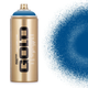 Акриловая краска-спрей Montana Gold 5075 Signal Blue (Синий) 400 мл - изображение 1