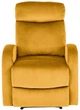 Розкладне крісло Halmar Wonder з функцією колиски Гірчичний (5905248131057) - зображення 4