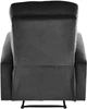 Розкладне крісло Halmar Wonder з функцією колиски Чорний (5905248131040) - зображення 8