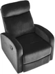Розкладне крісло Halmar Wonder з функцією колиски Чорний (5905248131040) - зображення 9