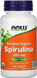 Спирулина Now Foods Spirulina 500 мг 100 таблеток ARE-576284 - изображение 1