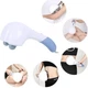 Електричний ударний масажер Maxtop Massage Hammer HSM-50307 GOGO Massage 730 вібромасажер для шиї плечей спини рук стегон сідниць литок з регулюванням інтенсивності 3 насадки 220В - изображение 5