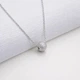 Серебряное колье Нежность 45 - изображение 5