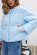 Куртка стьобана без коміра OW 35 2602053860507 M/L Блакитний - изображение 7