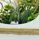 Пасхальная декоративная корзина-сумка GALA DECOR 25×30 см, с LED подсветкой, искусственные орхидеи, пасхальные деревянные яйца - изображение 5