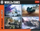 Набор пазлов Trefl World of Tanks: Великая битва танков 4 x 250 элементов 13347 (5900511133479) - изображение 2