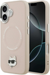 Etui Karl Lagerfeld Choupette Pin MagSafe do Apple iPhone 17 Pink (3666339495930) - obraz 1