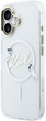 Etui Karl Lagerfeld IML Choupettes Karl  Script Logo MagSafe do Apple iPhone 17 Transparent (3666339606350) - obraz 2