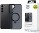 Панель 3mk Smoke Case Mag&Stand для Samsung Galaxy S24 Black (5903108597265) - зображення 1