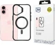 Etui 3MK Satin Armor MagCase do Apple iPhone 16 Black + Transparent (5903108586573) - obraz 1