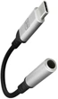 Adapter 3MK USB-C - miniJack Black-Silver (5903108518055) - obraz 3