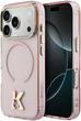 Etui Karl Lagerfeld IML K Head Logo MagSafe do Apple iPhone 17 Pro Pink (3666339598693) - obraz 1