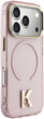 Etui Karl Lagerfeld IML K Head Logo MagSafe do Apple iPhone 17 Pro Pink (3666339598693) - obraz 4
