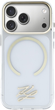 Etui Karl Lagerfeld IML KL Script Logo MagSafe do Apple iPhone 17 Pro Max Transparent (3666339601584) - obraz 3