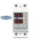 Регульоване захисне реле напруги Tomzn 40A 80V-300V відсікач напруги та захист від перевантаження струмом з дисплеєм на DIN-рейку TOVPD1 - зображення 11