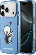 Etui Karl Lagerfeld Karl & Choupette Back MagSafe do Apple iPhone 17 Pro Max Blue (3666339607821) - obraz 1