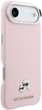 Etui Karl Lagerfeld Karl & Choupette Head Pins Saffiano MagSafe do Apple iPhone 17 Air Pink (3666339599645) - obraz 4