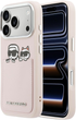 Etui Karl Lagerfeld Karl & Choupette Print & Pocket do Apple iPhone 17 Pro Max Pink (3666339605421) - obraz 1
