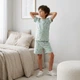 Хлопковая пижама на мальчика футболка и шорты 98-104 см (3-4Y) George бирюзовый - изображение 1