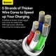 Кабель Baseus Glimmer Series Fast Charging Data Cable Type-C to Lightning PD 20W 2м (CADH000101) Black - зображення 11