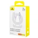 Кабель Baseus Gem Series Fast Charging Data Cable Type-C to Lightning PD 20W 2м (P10373001511-01) Purple - зображення 3