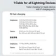 Кабель Baseus Gem Series Fast Charging Data Cable Type-C to Lightning PD 20W 2м (P10373001511-01) Purple - зображення 11