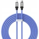 Кабель Baseus CoolPlay Series Fast Charging Data Cable Type-C to Lightning PD 20W 2м (CAKW000103) Blue - зображення 1