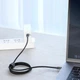 Кабель Baseus Cafule Flash Charging Data Line Cable Type-C to Type-C PD 2.0 QC 3.0 60W 20V 3A 2м (CATKLF-HG1) Black - изображение 8