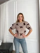 Светр з бантиками Оne size Бежевий (5093) - зображення 1
