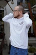 Чоловіче демісезонне худі Chrome Hearts з принтом M біле (CHRH008) - зображення 4