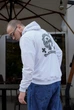 Чоловіче демісезонне худі Chrome Hearts з принтом M біле (CHRH008) - зображення 5
