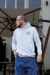Чоловіче демісезонне худі Chrome Hearts з принтом M біле (CHRH008) - зображення 12