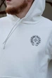 Чоловіче демісезонне худі Chrome Hearts з принтом XL біле (CHRH023) - зображення 13