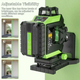 Лазерный уровень нивелир Huepar 704CG 4D Premium 6600мАh откалиброван HDSYR_9559 - изображение 8
