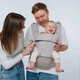 Переноска дитяча Хіпсіт 6 в 1 - Сіро-бежевий Love&Carry - зображення 1