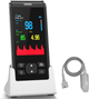 Пульсоксиметр акумуляторний на палець HealthTree JKS50F Bluetooth — Портативний оксиметр з OLED-дисплеєм та пам'яттю (НТ-JKS50F) - зображення 2