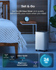 Осушувач повітря Pro Breeze 12 л/добу з баком 2 л, компресорний, сушіння білизни, таймер, датчик вологості, дефект - зображення 7