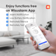 Диммовая сигнализация Wisualarm для дома, WiFi со сменным аккумулятором, дымовые сигнализации, совместимые с приложением Wisualarm - изображение 7