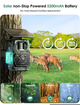 Камера-фотоловушка Solar Trail Camera Wi-Fi 6, 48 МП, 1296P, ночное видение, солнечная панель, аккумулятор 5200 мАч, IP66 - изображение 4