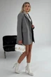 Укороченное Пальто Jadone Fashion Тренд L-XL серый - изображение 3