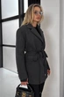 Укорочене Пальто Jadone Fashion Тренд L-XL графіт - зображення 6