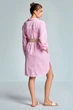 Платье-рубашка Iconique one size Розовый-полоска (Pink) (117300) - изображение 4