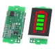 Индикатор уровня заряда батареи Li-ion 1S 2S 3S 4S 5S 6S 7S 8S / 1-8S 18650, 3.3В-33.6В, тестер Зеленый - изображение 1