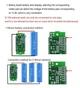 Индикатор уровня заряда батареи Li-ion 1S 2S 3S 4S 5S 6S 7S 8S / 1-8S 18650, 3.3В-33.6В, тестер Зеленый - изображение 8