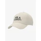 Бейсболка FILA 126523 o/s, світлий/бежевий - изображение 8