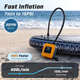 Электрический насос для SUP-доски Peakspeak S1-20PSI, аккумуляторный, автостоп, 2-ступенчатый, 7 насадок - изображение 4
